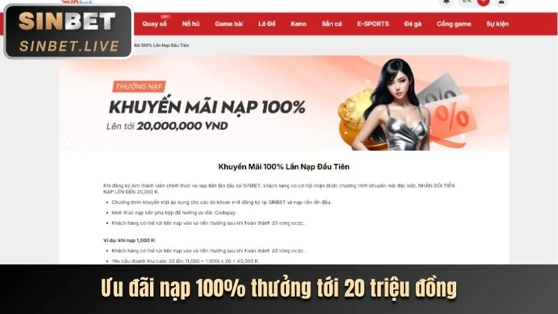 Thưởng Nạp Đầu